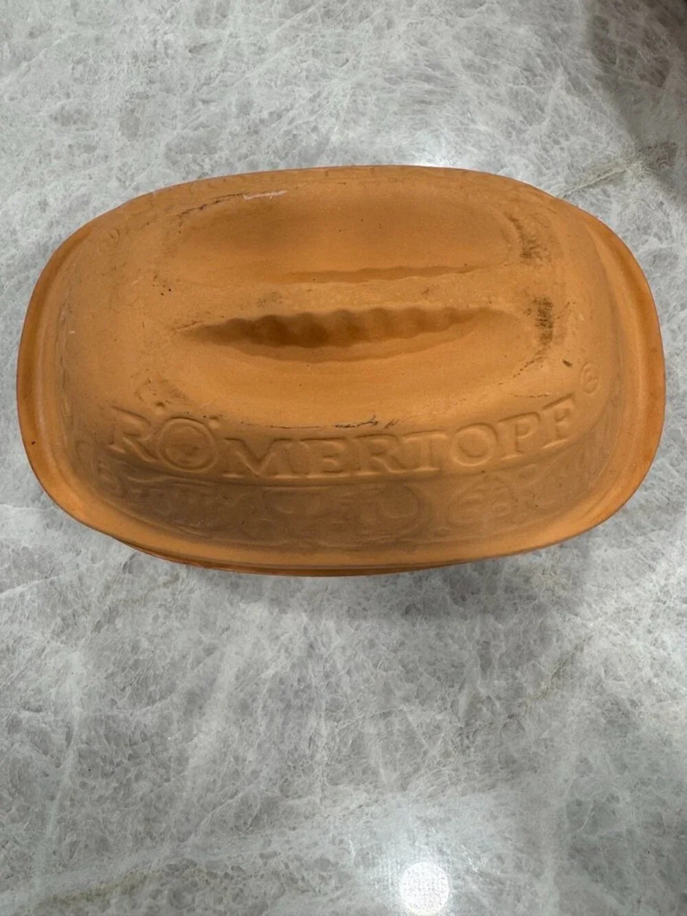 Romertopf Clay Roaster Baker Health Pot Cooking 1.6 Quarts